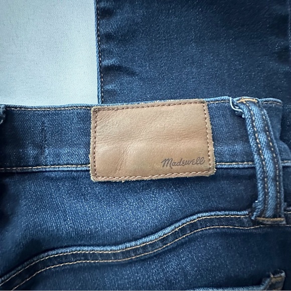 Madewell 9” high rise skinny dark wash denim jeans women’s 25‎ - Picture 8 of 16